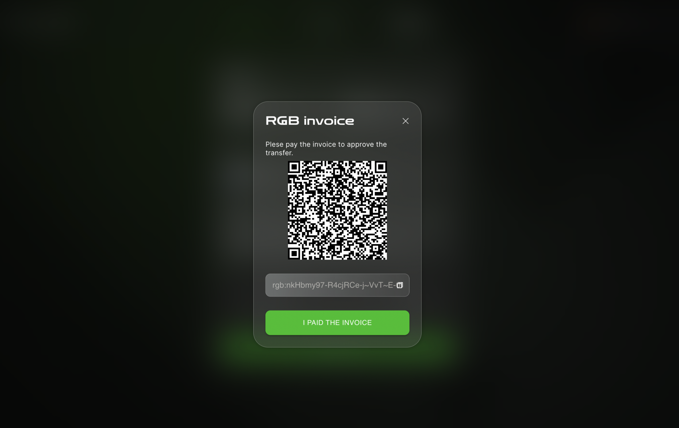 RGB invoice